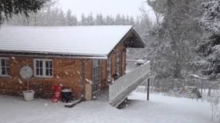 Sneeuwval in de Belgische Ardennen 2015 [upl. by Groeg]