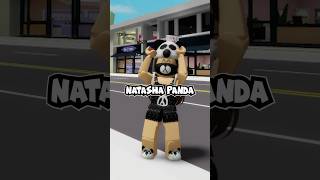 COMO VIRAR A NATASHA PANDA NO BROOKHAVEN ROBLOX 🐼 [upl. by Barclay]