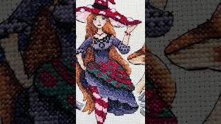 Witch  cross stitch pattern [upl. by Eadie203]