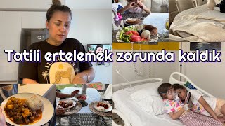 ERTELEMEK ZORUNDA KALDIK⁉️KARGOM GELDİBU NASIL KALIP😮AKŞAM YEMEĞİBİRDEN BİRE HASTALANDILAR [upl. by Neva]