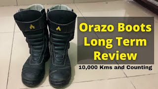 Orazo Ibis Riding Boots long term review WITH LINK  Is it good for Touring Offroading amp Trekking [upl. by Ilrac634]