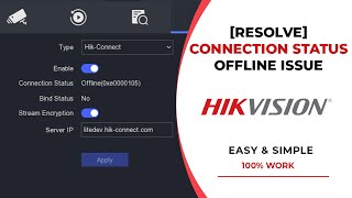 UPDATE How to Solve Hikvision DVR Offline Problem  Hik Connect Offline [upl. by Cathey]