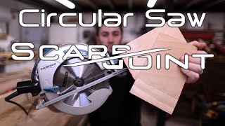 How to Cut a Scarf Joint In Plywood Using a Circular Saw  How to Join Plywood [upl. by Yenruoj]