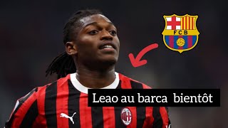 🚨 RAFAEL LEAO AU BARCA  RÉAL MADRID octobre 2024 [upl. by Otir188]