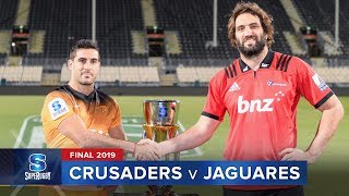 Crusaders v Jaguares  Super Rugby 2019 Final Highlights [upl. by Jolenta]