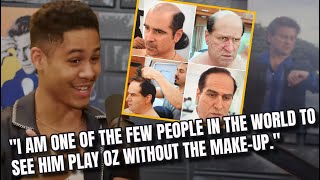 Rhenzy Feliz tells a GREAT story of acting alongside Collin Ferrell as The Penguin WITHOUT makeup [upl. by Joseph]