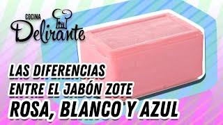 Las diferencias entre jabon Zote rosa blanco y azul [upl. by Eirok312]