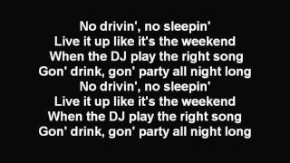 Wiz Khalifa No Sleep Lyrics [upl. by Binnings301]