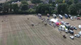 Chertsey Ploughing Match Aerial from RC Plane [upl. by Dnumde]