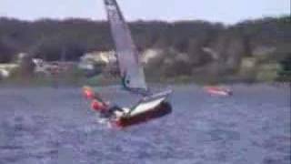 2006 International Moth World Championships  Heat 4 [upl. by Allrud]