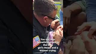 Hightstown police use Heimlich maneuver to save choking baby  News 12 [upl. by Arba321]