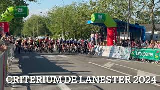 Critérium de Lanester  2024  Elite Open [upl. by Lhadnek]