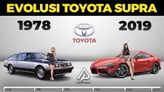 Si Mobil Sport Andalan Toyota Begini Evolusi Toyota Supra Dari Generasi Ke Generasi [upl. by Trub75]