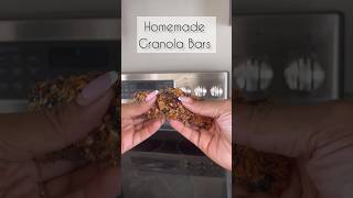 Homemade Granola Bars Recipe  Healthy Back to School Snack Idea [upl. by Couture]