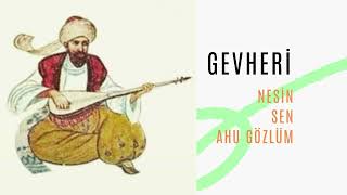 Nesin sen Ahu gözlüm  GEVHERİ  FARKLI FORMAT [upl. by Rebm]