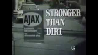 Comercial detergente Ajax 1950s EU [upl. by Rebmetpes160]