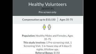 why you should consider clinical trials to make extra money [upl. by Ilesara]