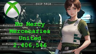 RE5 No mercy Rebecca 2406k Mercenaries United Ship Deck Xbox [upl. by Netsirc]