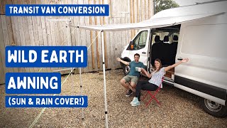 Campervan Awning Rail Install Simple amp Lightweight  Transit Van Conversion E16 [upl. by Alegre]