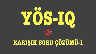 YÖS IQ TÜM KONULARDAN KARIŞIK SORULARmetropol yayınları [upl. by Rahel]