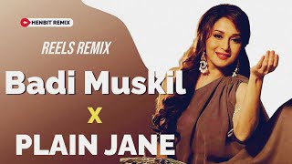 Badi Mushkil Baba X Plain Jane  Instagram Viral Song  2022  HenbitRemix abhimanyurajlucifer [upl. by Ecreip]