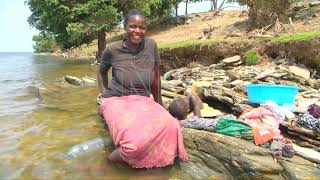 At Buvuma Island men use polythene bags as condoms [upl. by Sabu751]