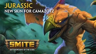 SMITE  New Skin for Camazotz  Jurassic [upl. by Kcirdled]