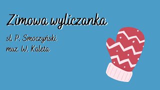 Zimowa wyliczanka  sł P Smoczyński muz W Kaleta  Piosenka zimowa dla dzieci  Mama Rytmiczka [upl. by Marylou585]