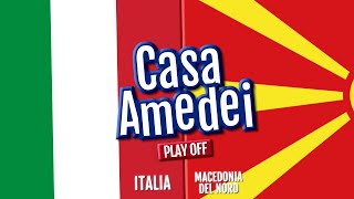 Casa Amedei REACTION Play Off 2022 Italia  Macedonia del Nord [upl. by Owiat]