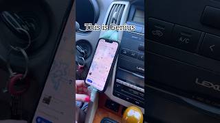 Use a plastic bag to make a DIY Hands free phone holder rentalcar drivesafe phone travel [upl. by Notgnimer]