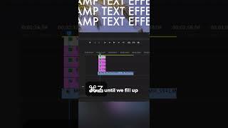 Animated Stamp Repeating Text Effect in premierepro tutorial [upl. by Marala]