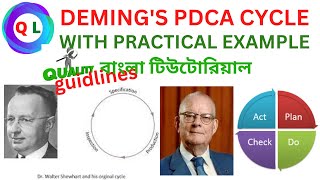 PDCA Cycle Explained In Bangla  PDCA Cycle Explained  PDCA Cycle Example  A StepbyStep Guide [upl. by Damarra]