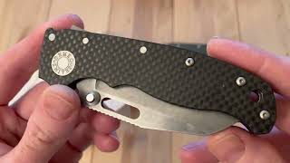 Unboxing  Demko AD205 Carbon Fiber Knifecenter Exclusive [upl. by Hartzke]