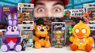 My 1000 FNAF Collection Plush Funko Pops Youtooz and MORE [upl. by Noryd104]