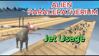 Escape from Alien Paraceratherium  LAST SURVIVOR  Animal Revolt Battle Simulator [upl. by Haidadej491]