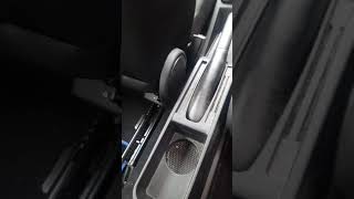 58 reg Fiat Punto Handbrake adjustment [upl. by Yrocal]