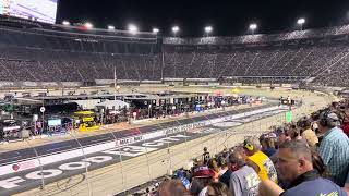 Bristol Night Race 2024  Larson running out front [upl. by Ifar]