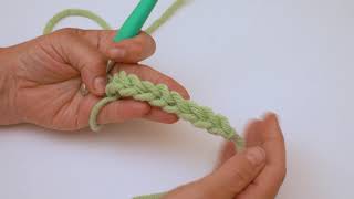 How to crochet the chain stitch [upl. by Engeddi]