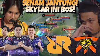 THIS IS SKYLAAARRRR  SENAM JANTUNG COK  RRQ HOSHI VS FNATIC ONIC PH MATCH 2  ESL SPS [upl. by Ssur354]