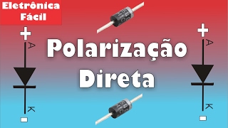 Diodo Retificador  Polarização Direta  Simulação  Eletrônica Fácil [upl. by Eikcaj]