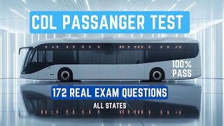 CDL Passenger Test 2024  100 pass  All states [upl. by Animas87]