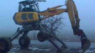 Menzi muck very good slope excavator [upl. by Wiley]