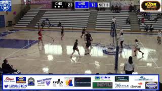 Lovington Volleyball vs Chaparral [upl. by Nitram]