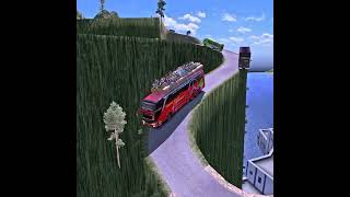 Overload Bus Driving in Most Dangerous Extreme road 035  Euro Truck Simulator 2 [upl. by Einram]