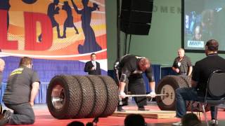 Brian Shaw Deadlifts 1073lbs torn bicep [upl. by Lindy]