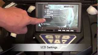 How To Guide For VIS 350 Push Rod Pipe Inspection Camera [upl. by Acherman]