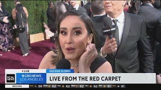 Live from the 2024 Golden Globes Red Carpet Special [upl. by Rednael]