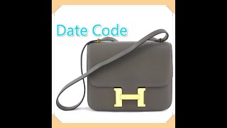 Date Code amp Stamp Hermès Constance 18 Swift Grey Calfskin Leather  LUXCELLENT TV [upl. by Zamir902]