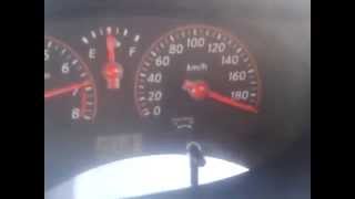 nissan march 12 SR top speed [upl. by Ailatan894]