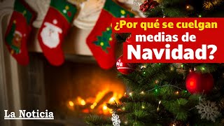 ¿Por qué se cuelgan medias de Navidad en la chimenea [upl. by Niala]